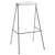 Modern Metal Bar Stool Naamanka 3D model small image 1