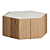 Modern Hexagon Coffee Tables: Tribu 3D model small image 2