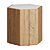 Modern Hexagon Coffee Tables: Tribu 3D model small image 3