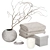 Bathroom Decor Set with Aesop 3D model small image 3