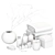 Bathroom Decor Set with Aesop 3D model small image 4