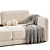 Modern Marli Sofa: Sleek Elegance 3D model small image 5