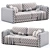 Modern Marli Sofa: Sleek Elegance 3D model small image 6