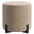 Elegant Manley Pouf for Home 3D model small image 4