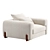 Elegant SOHO Manifesto Sofa 3D model small image 10