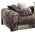 Sleek SOHO Manifesto Couch 3D model small image 3