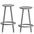 Modern OVO Stools Set, Benchmark 3D model small image 6