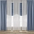 Texture-Enhanced 3D Curtain Model 3D model small image 1