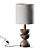 Elegant Cora Table Lamp Kit 3D model small image 2