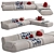 Modular Lemmy Sofa by Jardan 3D model small image 5