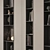 Modern Wall Shelf Set 21 3D model small image 3