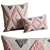 Quartz Cross Lumbar Pillow Set 3D model small image 1