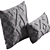 Quartz Cross Lumbar Pillow Set 3D model small image 5