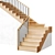 Modern Staircase Collection 27 3D model small image 2