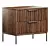 Sleek 2-Drawer Burgess Nightstand 3D model small image 3