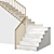 Marble Staircase Marvel 28 3D model small image 2