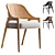 A-Frame Dining Chair | Modern Design 3D model small image 1