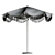 Stylish Outdoor Cantilever Umbrella 3D model small image 4