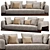  BOLDLY MODERN SOFA, 270CM 3D model small image 2