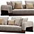  BOLDLY MODERN SOFA, 270CM 3D model small image 4