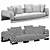  BOLDLY MODERN SOFA, 270CM 3D model small image 6