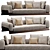  BOLDLY MODERN SOFA, 270CM 3D model small image 12