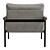 Modern Lounge Chair Collection 3D model small image 5