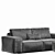 Modern Designer Sofa for Stylish Interiors 3D model small image 12