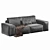 Designer Sofa for Modern Interiors 3D model small image 12