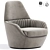 Modern Luxury Armchair 3D Model 3D model small image 1