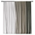  Textured Curtain Design Solution 3D model small image 1