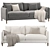 Modern Classic Randy Sofa 3D model small image 3