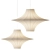 - Lokki Silk Pendant Lamp
- Elegant Silk Pendant Lighting 3D model small image 1