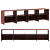 Industrial Steel Bookshelf 3D model small image 4