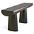 Sculptural Elegance Console Table 3D model small image 4