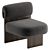 Cosmo Renne Chair: Versatile Style 3D model small image 2