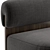 Cosmo Renne Chair: Versatile Style 3D model small image 5