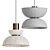 Elegant Japanese Pendant Light 3D model small image 4