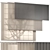  Customizable Vertical Blinds Set 3D model small image 1