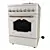 Retro Style ilMonte Gas Electric Range 3D model small image 1