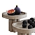 Travertine Vase with Fruits 3D model small image 2