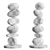 Modern Minimalist Totem Sculpture 3D model small image 7