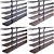 15 F9 Blinds: Stylish Zhaluzi 3D model small image 6