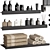 Modern Bathroom Accessories Set 3D 3D model small image 4