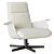 Luxury Swivel Armchair by Giorgetti 3D model small image 2