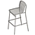 Babel D Kano Steel Bar Stool 3D model small image 6