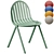 Babel D Melik Stackable Steel Chair 3D model small image 1