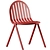Babel D Melik Stackable Steel Chair 3D model small image 5