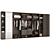 Modern Wardrobe with Customize Options 3D model small image 2