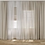  3D Curtain Model with Textures 3D model small image 1